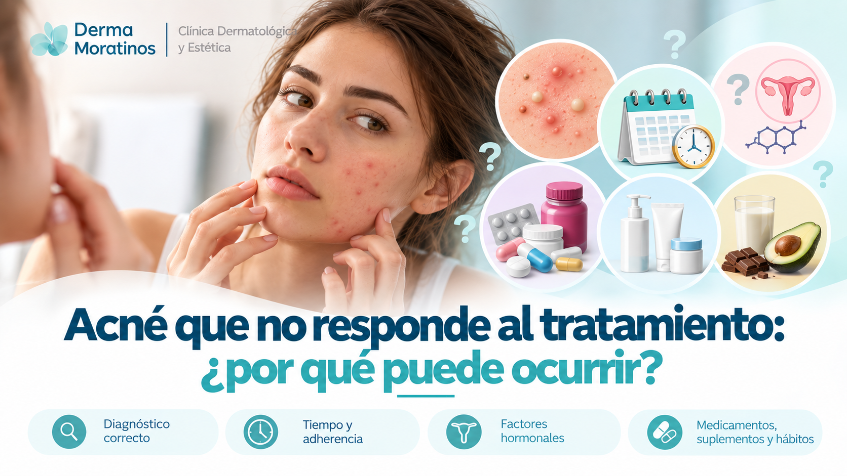 Acné que no responde al tratamiento: ¿por qué puede ocurrir?